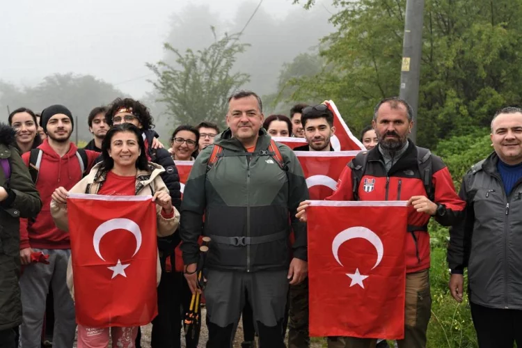 Uludağ’da 19 Mayıs yürüyüşü