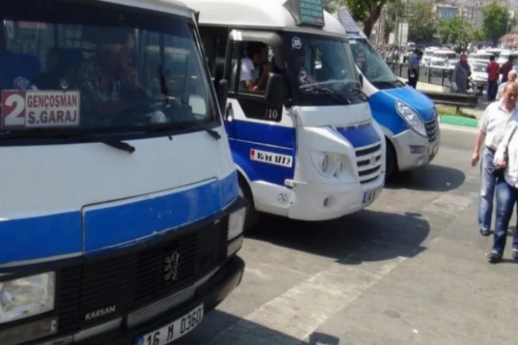 Bursa’da minibüs fiyatlarına zam