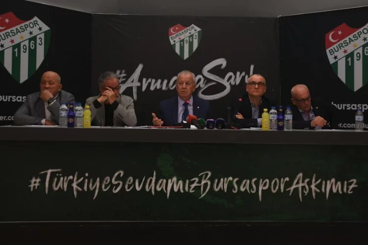 Bursaspor Divan Kurulu'ndan önemli açıklamalar