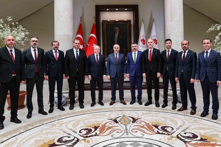 Başkanlar, Vali Mahmut Demirtaş’ı ziyaret etti