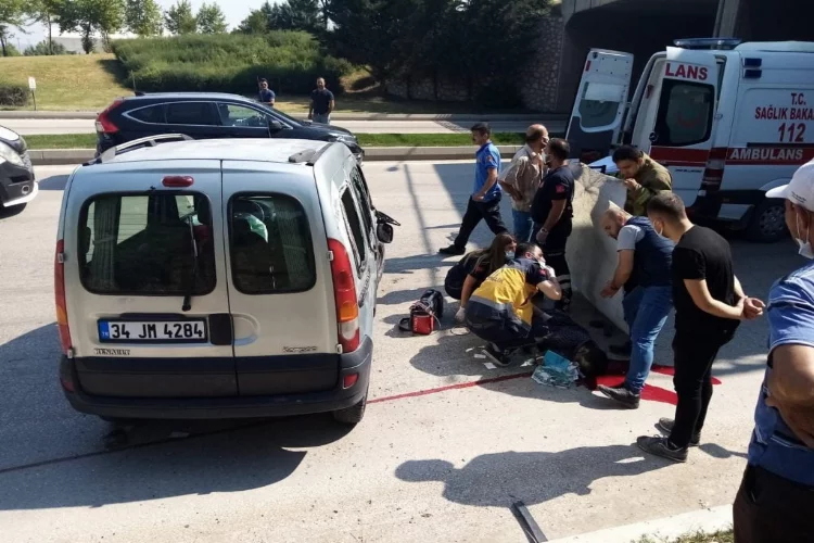 Bursa’da feci kaza: Devrilen aracının altında hayatını kaybetti