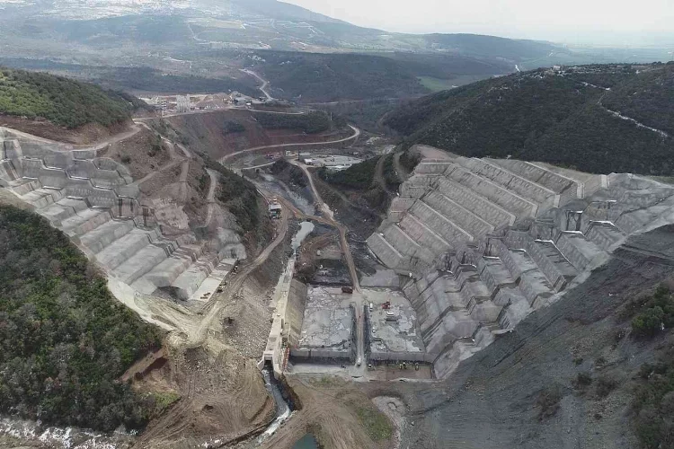 Karacabey Gölecik Barajı çalışmaları devam ediyor