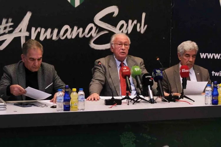 Bursaspor Başkanı Sinan Bür: “Bursaspor önce ayağa kalkacak, sonra koşacak”
