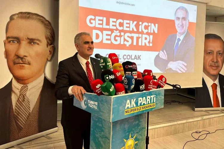 Celil Çolak: “Nilüfer'de yüzde 62 ile kazanacağız”
