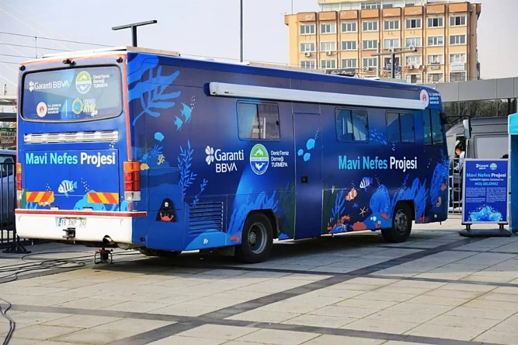 ‘Mavi Nefes’ otobüsünün yeni rotası Bursa