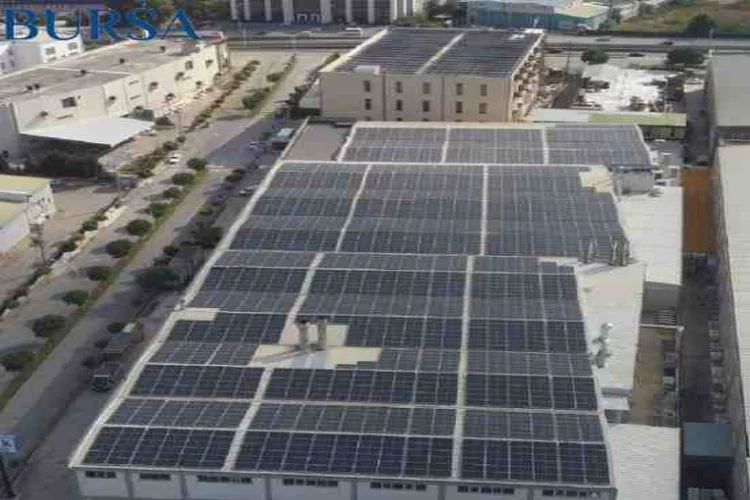 Fabrikasına kurduğu güneş panelleriyle yüzde 40 tasarruf etmeye başladı