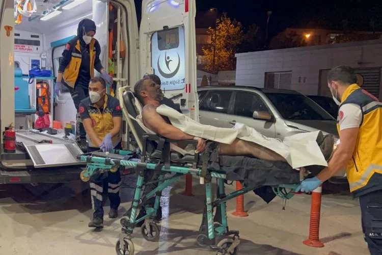İnegöl OSB’deki patlamada 2 işçi ağır yaralandı