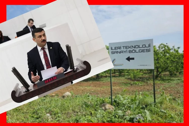 Milletvekili Türkoğlu'ndan sanayi bölgesi sorgusu