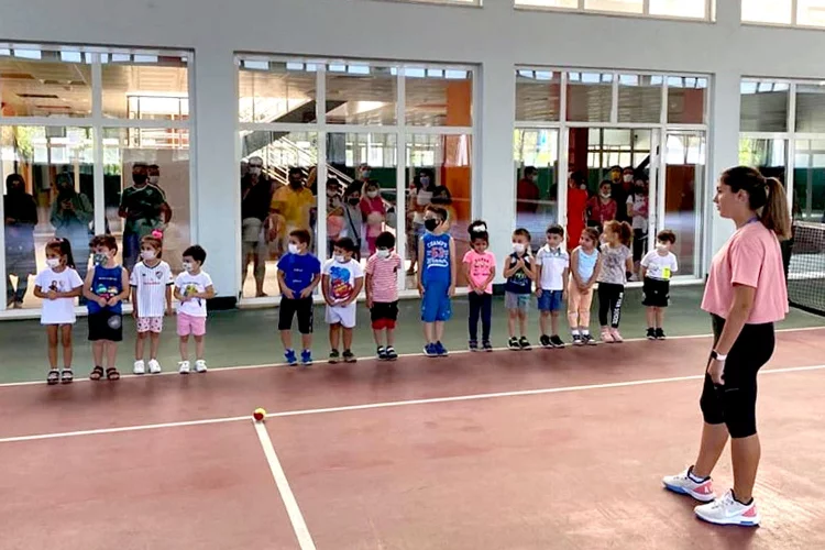 Osmangazi’de tenisin genç yetenekleri seçildi