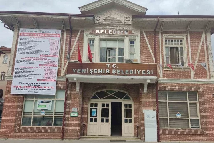 Yenişehir Belediyesi'nin borcu 104,7 milyon TL